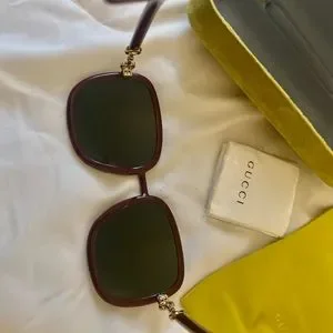 NWOT Gucci GG0893S 003 Oversized Square Sunglasses Gucci | Accessories | Nwot Gucci Gg893s 003 Oversized Square  main image 3